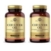 Solgar Cod Liver Oil 2x100 Kapsül