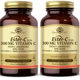 Solgar Ester C Plus 500 mg 2x100 Kapsül