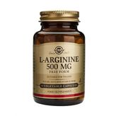 Solgar L-Arginine 500 mg 50 Kapsül