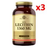 Solgar Lecithin 1360 mg 3x100 Kapsül