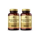 Solgar Magnesium Citrate 200 mg 2x60 Tablet