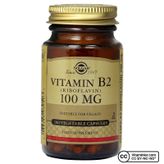 Solgar Riboflavin Vitamin B2 100 mg 100 Kapsül