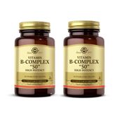 Solgar Vitamin B-Complex 50 2x100 Kapsül