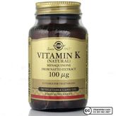 Solgar Vitamin K 100 mcg 50 Kapsül