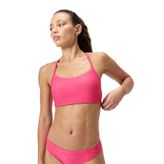 Solid Racerback Bikini Top Kadın Mayo - 8-00403218431 Pembe