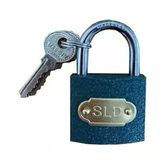 SOLİD SLD-1125 25 mm Gri Uzun Asma Kilit