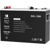 Solinved 12,8V 100AH Lityum Akü - SOL-1280