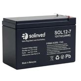 Solinved 12V 7Ah Kuru Akü