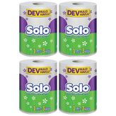 Solo 4 Paket Dev Rulo Havlu Kağıt