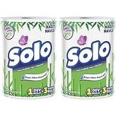SOLO Bambu Dev Rulo Havlu 1:3 (2 paketi)