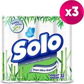 Solo Bambu Katkılı Tuvalet Kağıdı 32'li x 3 Adet