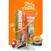 Solomon 100 Gr Kediler Için Multivitamin Malt Macunu Multi Paste