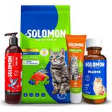 Solomon Mega Yetişkin Kedi Mama Seti - 1500