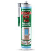 Somafix Siyah Akrilik Silikonize Mastik - S121 310 Ml.