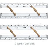 Somay Store Paralel Cetvel 2'li Set Parallel Ruler