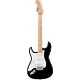 Sonic Stratocaster Left-Handed Black Solak Elektro Gitar