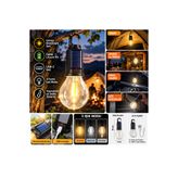 Sonlight Solar Şarjlı LED Ampul USB Type-C Şarjlı Taşınabilir Askılı Kamp ve Acil Durum Aydınlatma Lambası