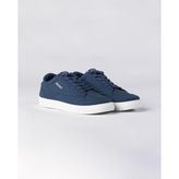 Sonnie Erkek Beyaz-Lacivert Regular Fit Sneaker - Mavi