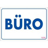 Sönsan Uyarı Levhaları "büro" Pvc 17,5*25