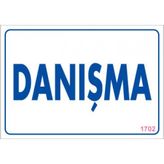 Sönsan Uyarı Levhaları "danışma" Pvc 17,5*25