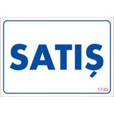 Sönsan Uyarı Levhaları "satış" Pvc 17,5*25