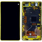Sony Teknonet Sony Xperia Z1 Mini Uyumlu Org Lcd+Dokunmatik+Çıtalı - Sarı