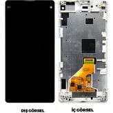 Sony Teknonet Sony Xperia Z1 Mini Uyumlu Org Lcd+Dokunmatik+Çıtalı - Siyah
