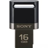 Sony USM16SA3 Çift Mikro USB 3.0 Beyaz Flash Bellek