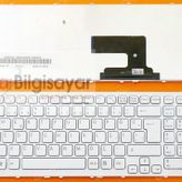 Sony Vaio VPCEE2M1R Beyaz Klavye