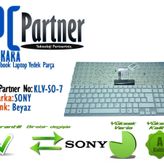 Sony VPCEB1E9R Beyaz Klavye