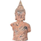 Sooboho Buddha Heykel Büst Kiremit Bronz Gold