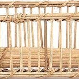 Sooboho Rattan Bambu Dekoratif Tepsi Büyük