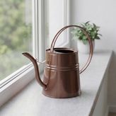 Sophia 2 Litre Metal Çiçek Saksı Sulama Kabı – Modern Dekoratif Çok Amaçlı Sulak (Koyu Bakır)