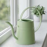 Sophia 2 Litre Metal Çiçek Saksı Sulama Kabı – Modern Dekoratif Çok Amaçlı Sulak (Mint Yeşili)