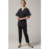 Soralline 4197 Siyah Kadın Bluz