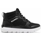 Sorel Explorer Sneaker Mid Wp Siyah Kadın Kısa Bot