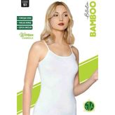 Sortie 101 Ince Askılı Bambu Bayan Atlet 2 Adet - 000-Siyah - XL