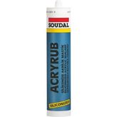 Soudal Acryrub 310 ml Bronz Silikonize Mastik