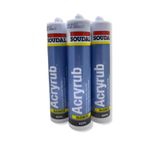 Soudal Akrilik Silikonize 3x500 gr Gri Mastik