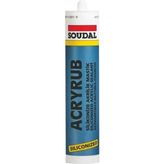 Soudal Mastik Siyah 500 gr 5 Adet - 1 Adet