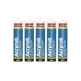 Soudal Silikonize Mastik Bej 500 Gram (5 Adet)