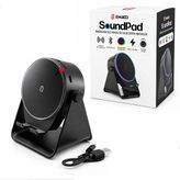 Soundpad 5In1 - 5W - 2000Mah Temas İle Ses Yükseltme - Telefon Stand - Usb-C Şarj Siyah İndiksiyon Ses Yükseltici Bluetooth Hoparlör Speaker Ekd-S10 (4915)