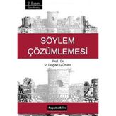 SÖYLEM ÇÖZÜMLEMESI - V. DOĞAN GÜNAY