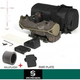 Sp Elcan Specterdr Gen3 (1-4x Milspec) Darkbrown & Rmr Reddot & Extra Kıllflash Combo Set