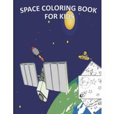Space coloring book for kids