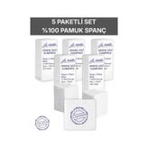 Spanç Gazlı Bez 10x10cm 8 Katlı 500 Adet