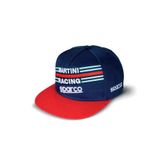 Sparco Martini Racing Lacivert Kırmızı Şapka