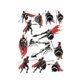 Spartalı Sticker Set 2 20 Parça Telefon, Tablet, Defter, Laptop Sticker