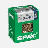 Spax Sarı 3.5x40 mm Havşa Vida