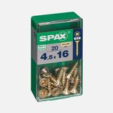 Spax Sarı 4.5x16 mm Havşa Vida